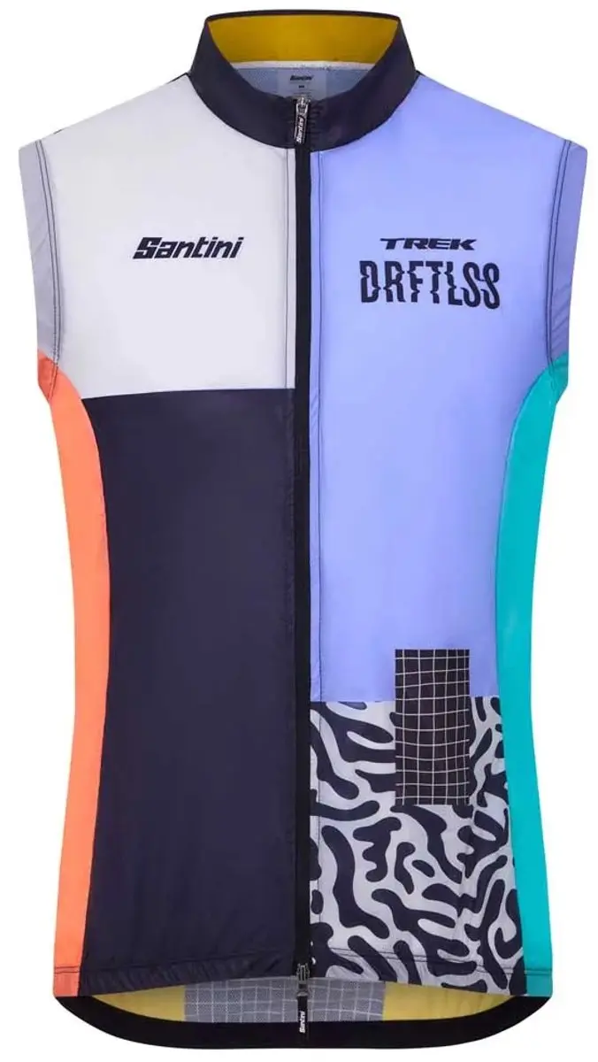 Santini Trek Driftless 2026 Gilet Veelkleurig 4XL