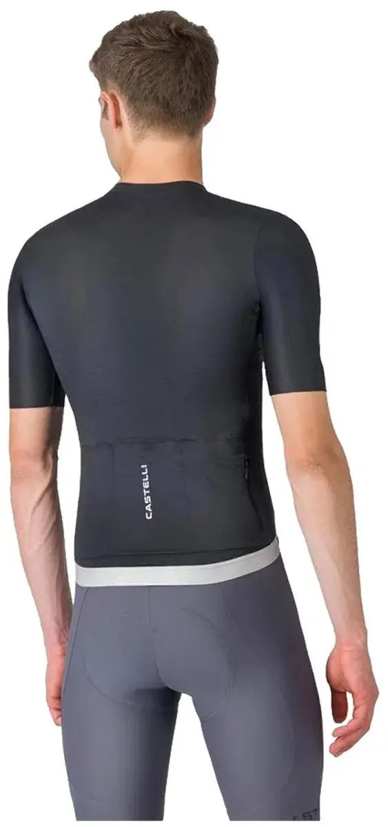 Castelli Espresso 2 Korte Mouw Wielertrui XS - Zwart