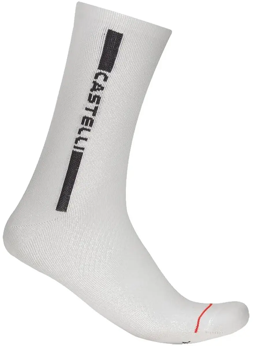 Castelli Linea Logo 15 Sokken Wit EU 40-43