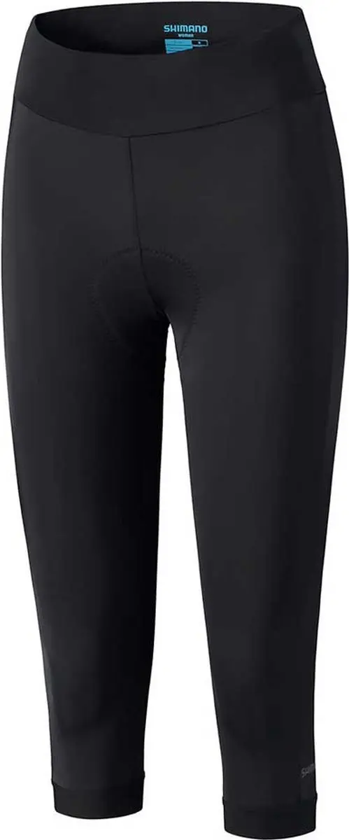 Shimano Mizuki Fietsbroek Driekwart Zwart Dames