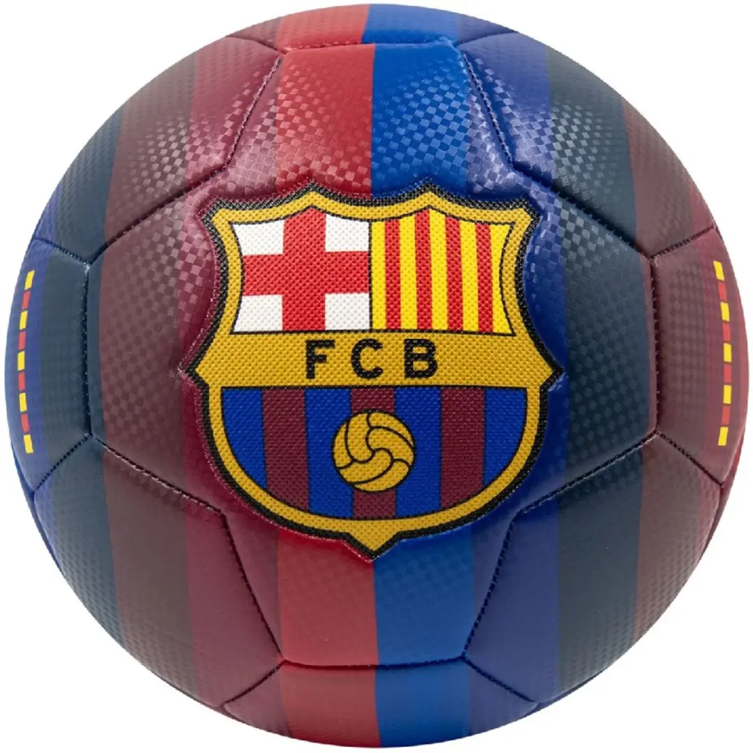 OttoSimon voetbal FC Barcelona maat 5 blauw rood kunststof.