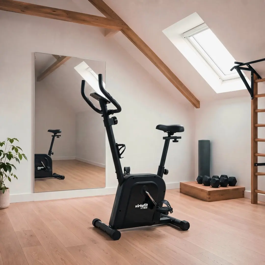 VirtuFit HTR50 Hometrainer - 8 Niveaus - Zwart - afbeelding 6 van 6