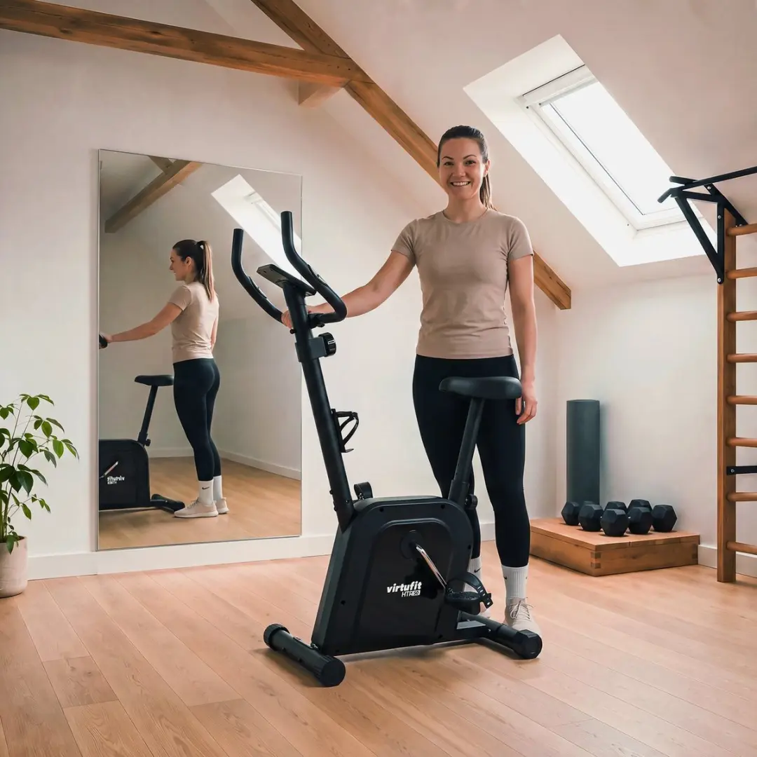 VirtuFit HTR50 Hometrainer - 8 Niveaus - Zwart - afbeelding 5 van 6