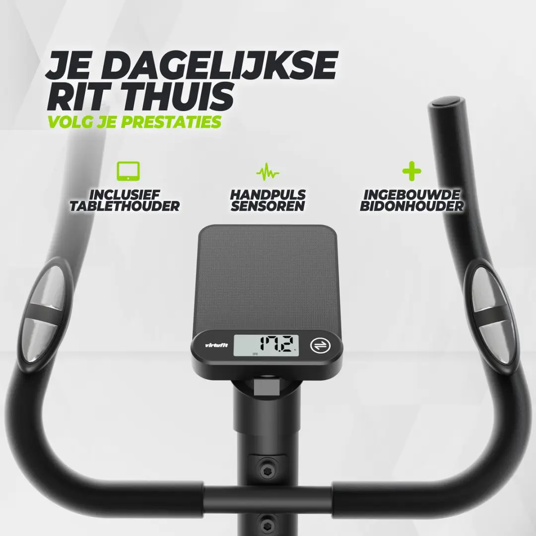 VirtuFit HTR50 Hometrainer - 8 Niveaus - Zwart - afbeelding 2 van 6