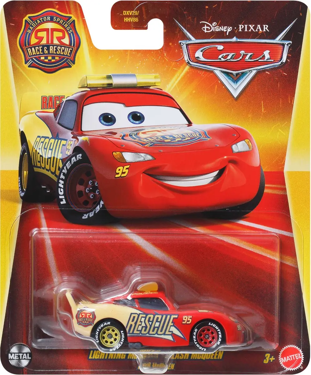 Disney Pixar Cars Disney and Pixar Cars Radiator Springs Race & Rescue Lightning