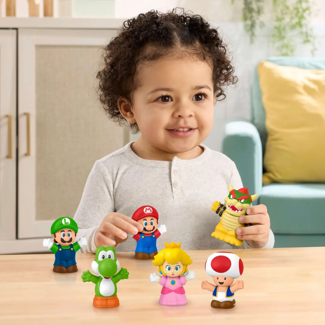 Fisher-Price Little People My Mario Figure 6-Pack - Meerkleurig - afbeelding 6 van 6