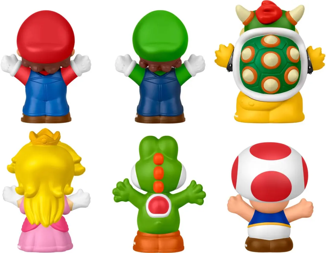 Fisher-Price Little People My Mario Figure 6-Pack - Meerkleurig - afbeelding 5 van 6