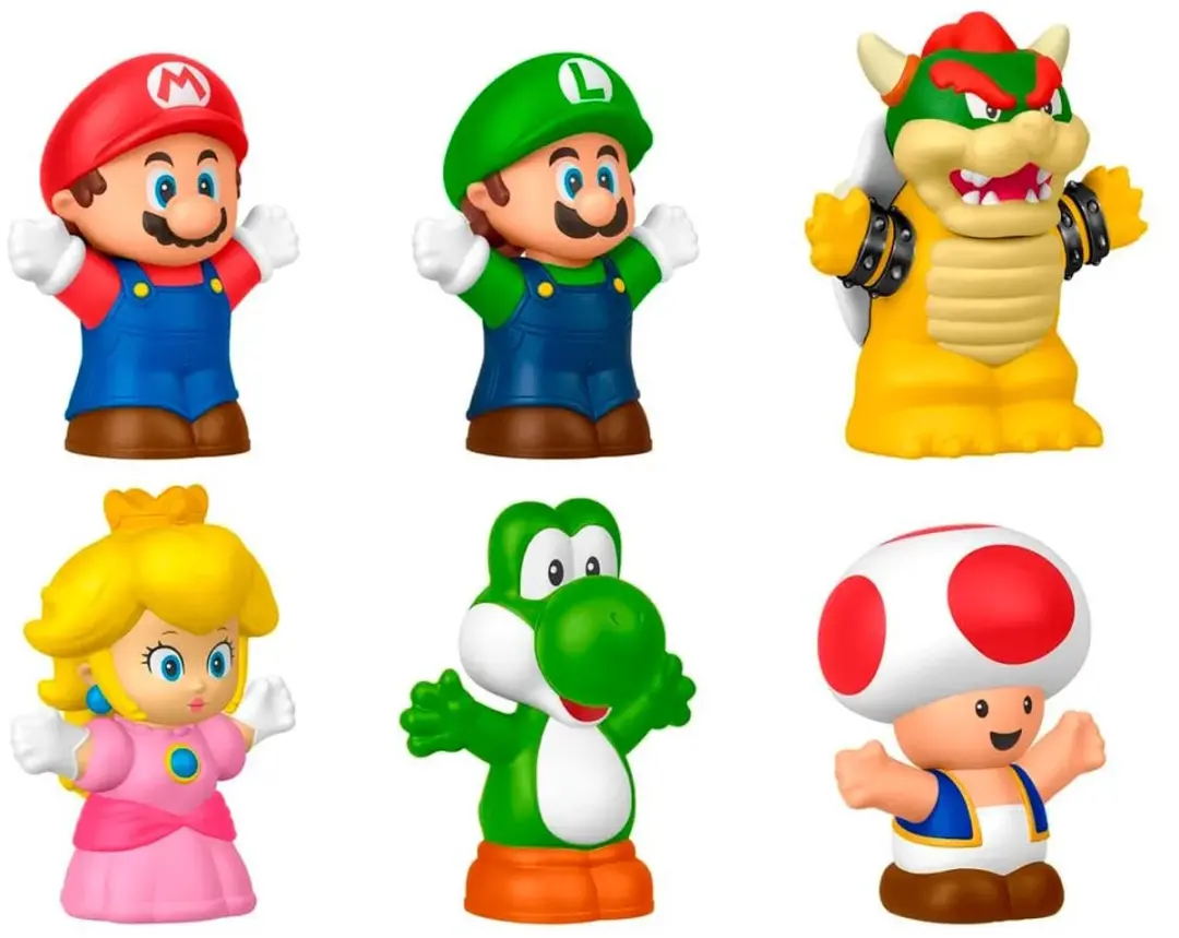 Fisher-Price Little People My Mario Figure 6-Pack - Meerkleurig - afbeelding 4 van 6