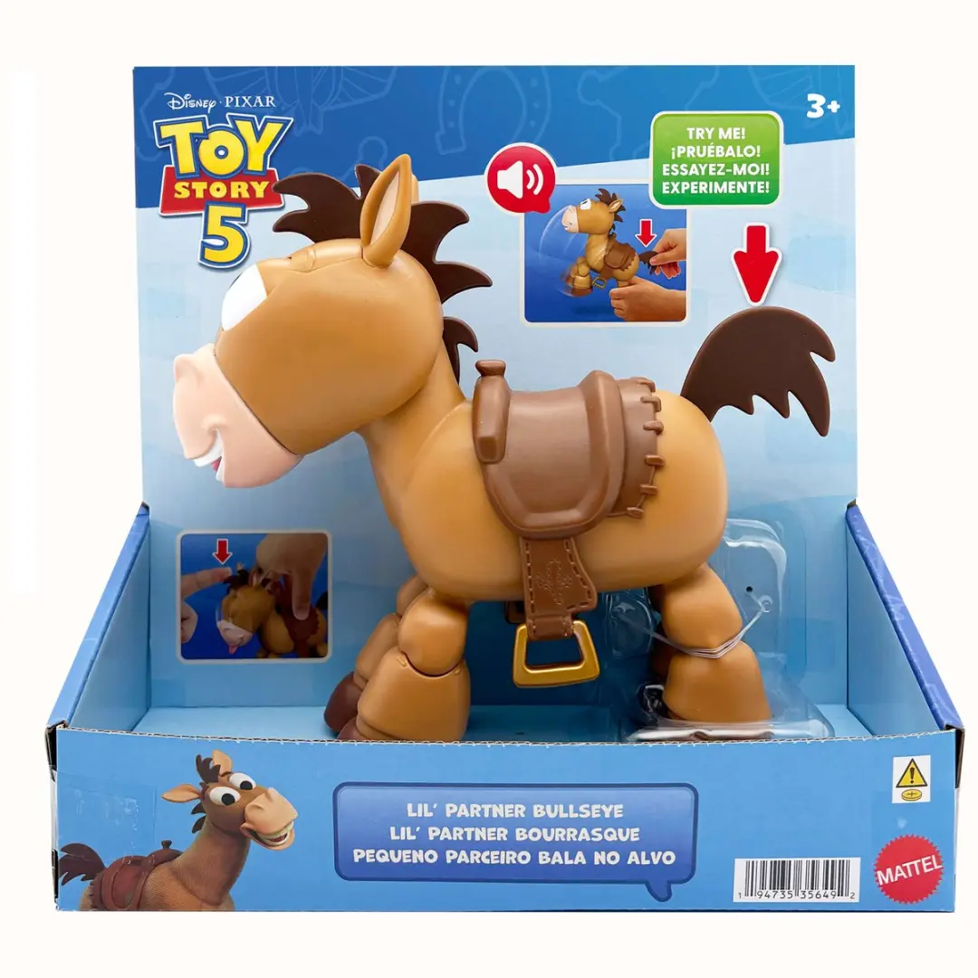 Mattel Disney Pixar Toy Story 5 Bullebeest Poserend - Meerkleurig
