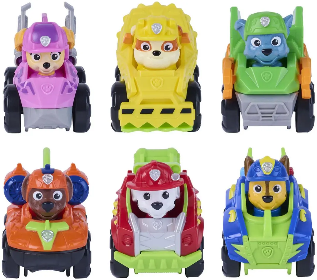 Spin Master PAW Patrol Dino Movie Pup Squad Racer - Meerkleurig - afbeelding 4 van 5