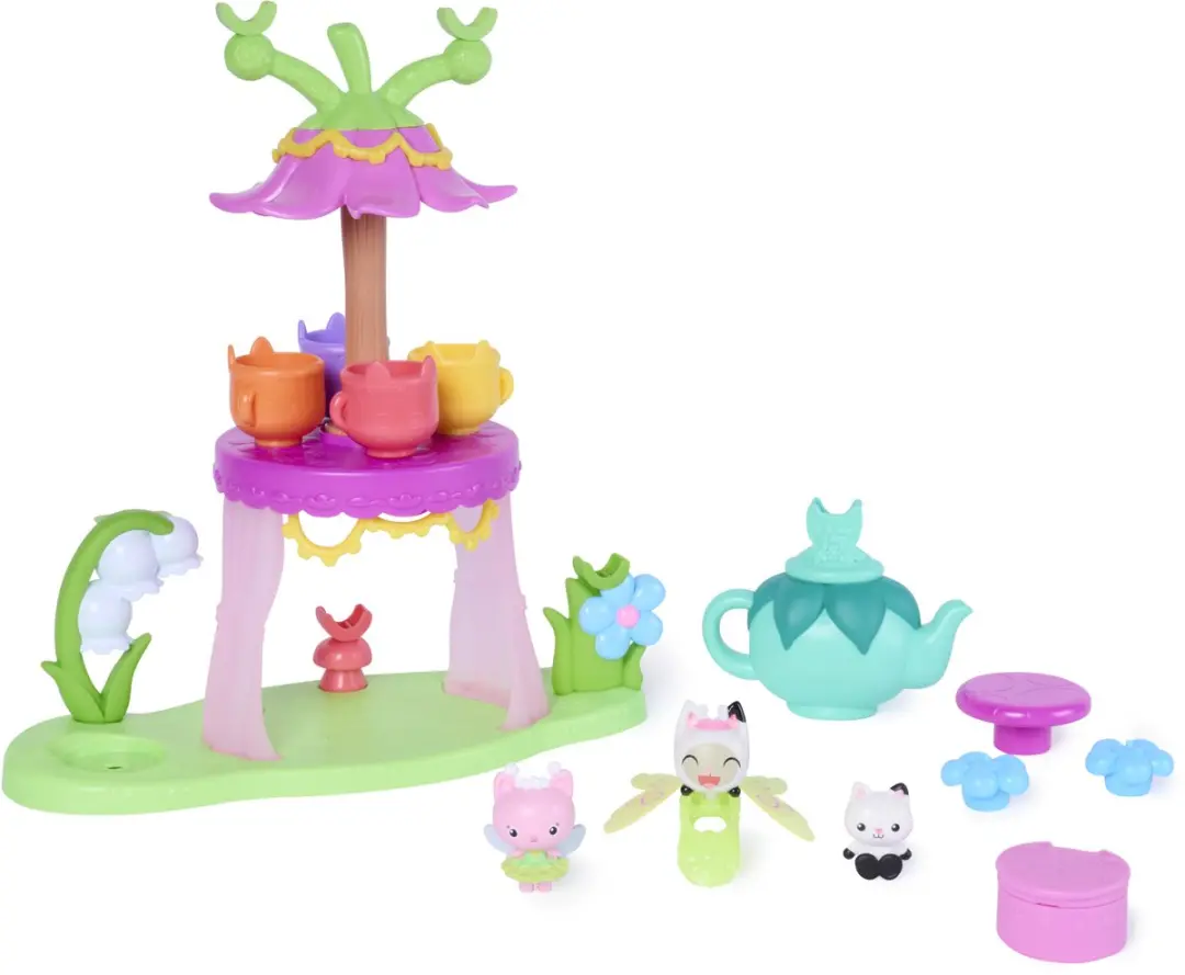 Spin Master Gabby's Dollhouse Fairylandia Tea Party - Meerkleurig - afbeelding 6 van 6
