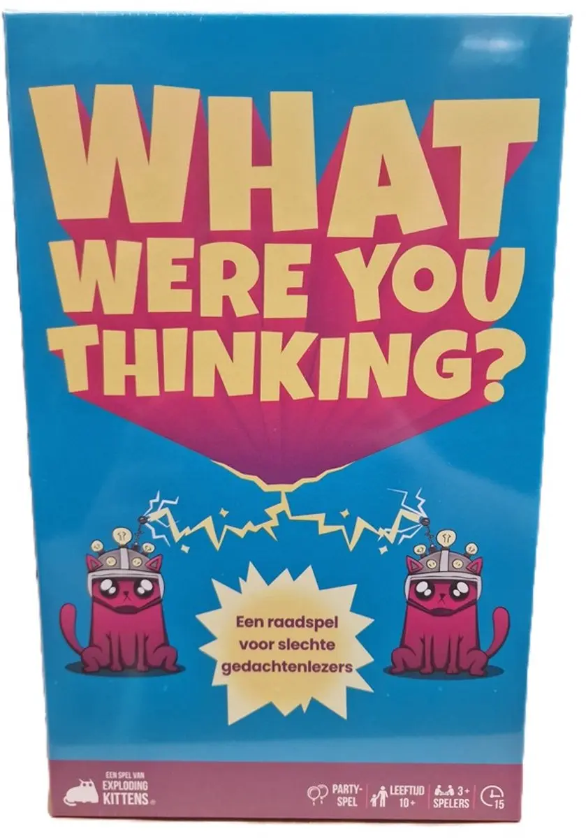 Exploding Kittens What Were You Thinking? Kaartspel - EKIWWYT01NL