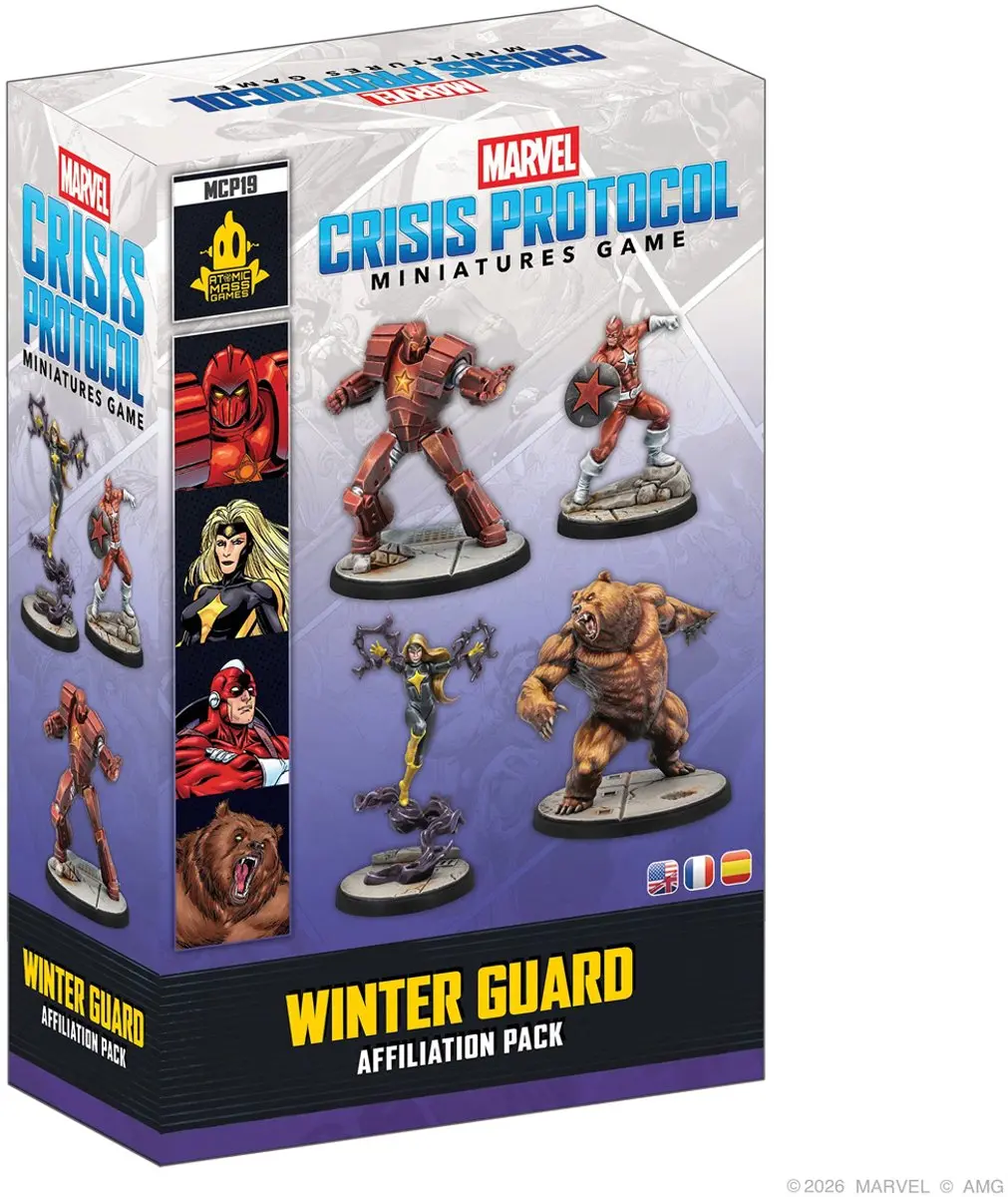 Marvel Crisis Protocol: Winter Guard Affiliation Pack