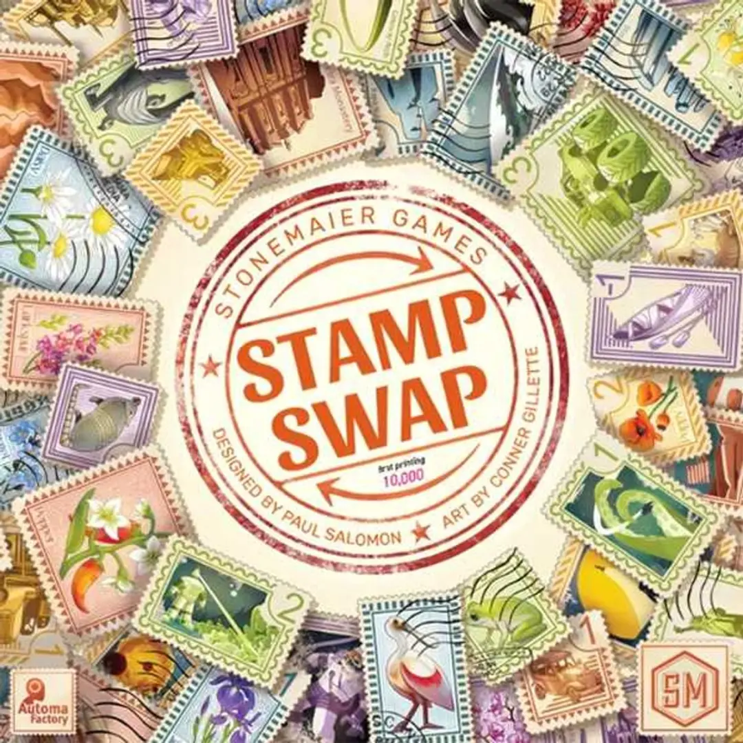White Goblin Games Stamp Swap STM175 Bordspel - 1-5 Spelers
