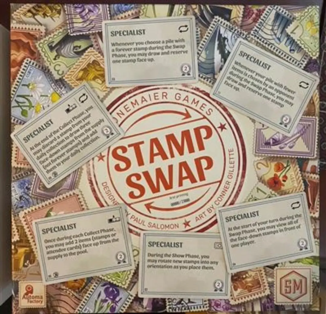 White Goblin Games Stamp Swap STM175 Bordspel - 1-5 Spelers