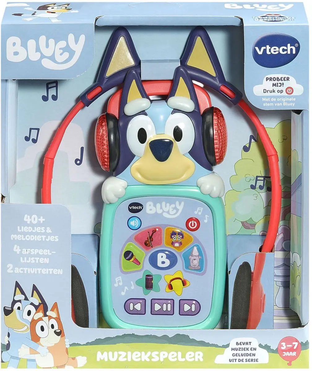 VTech Bluey Muziekspeler - Meerkleurig - afbeelding 6 van 6