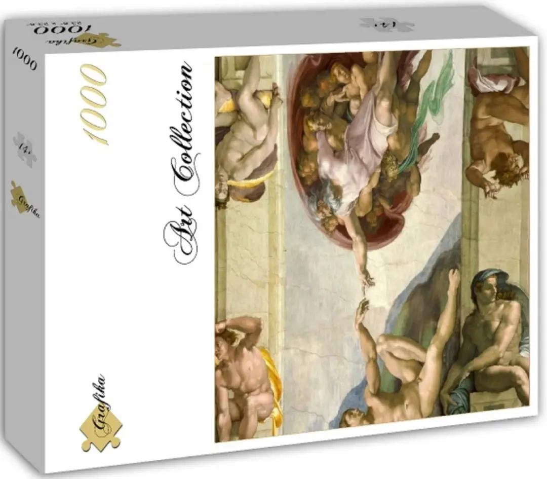 Grafika Legpuzzel De Schepping van Adam 1000 Stuks