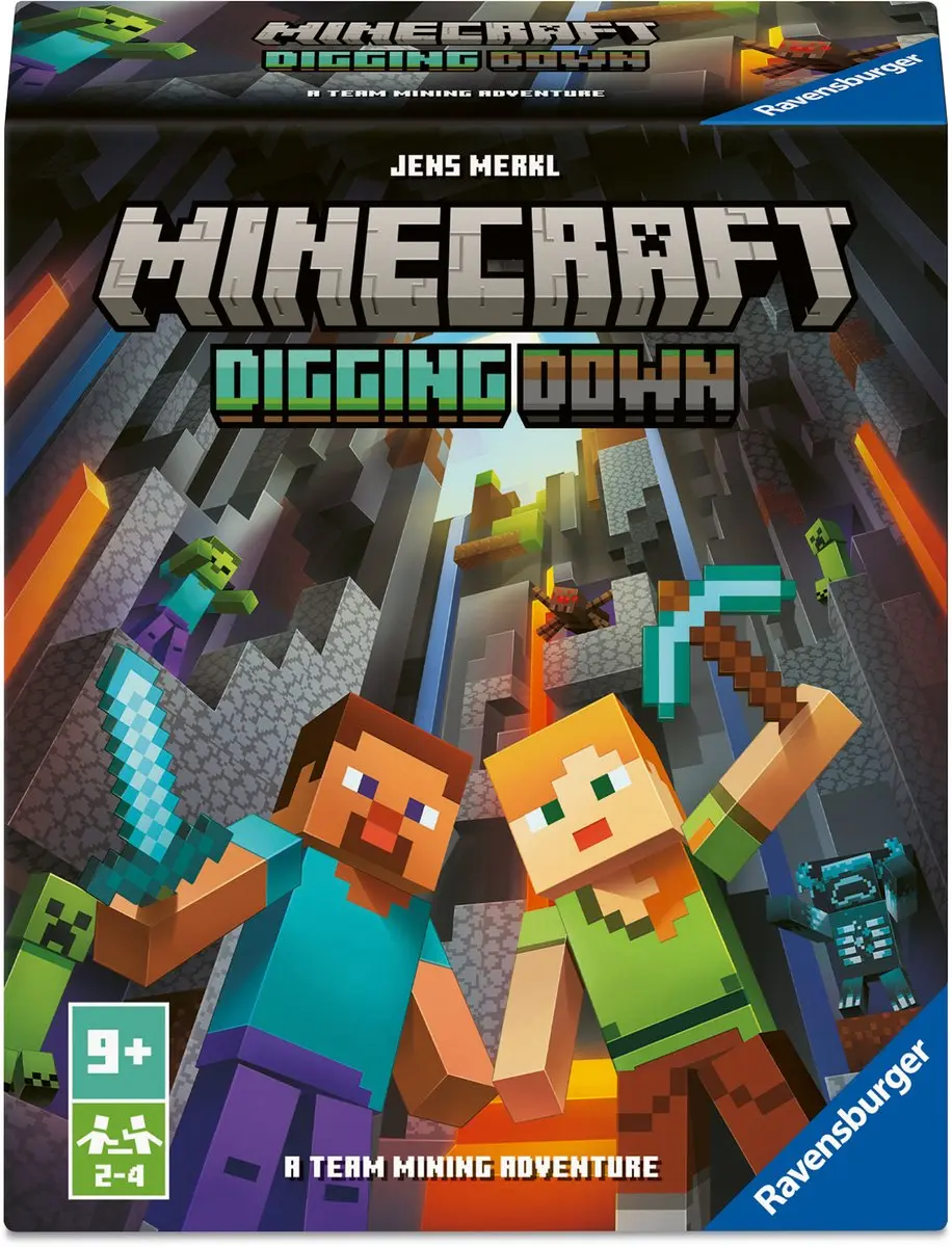 Ravensburger Minecraft Digging Down Bordspel