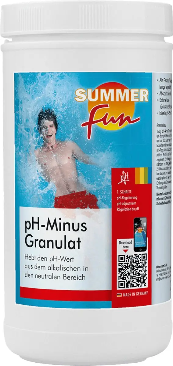 Summer Fun Ph-minus Granulaat 1,5 Kg
