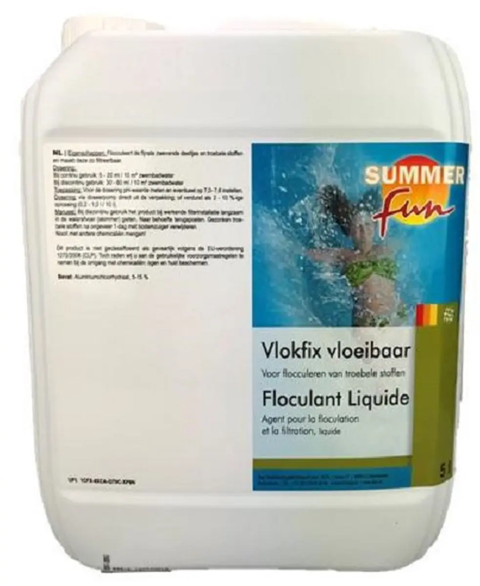 Summer Fun VLOKKENMIDDEL Vlokfix Vloeibaar 5 Liter