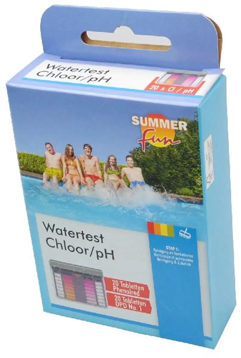 Summer Fun Testset Chloor en pH BW7010011036 - Grijs