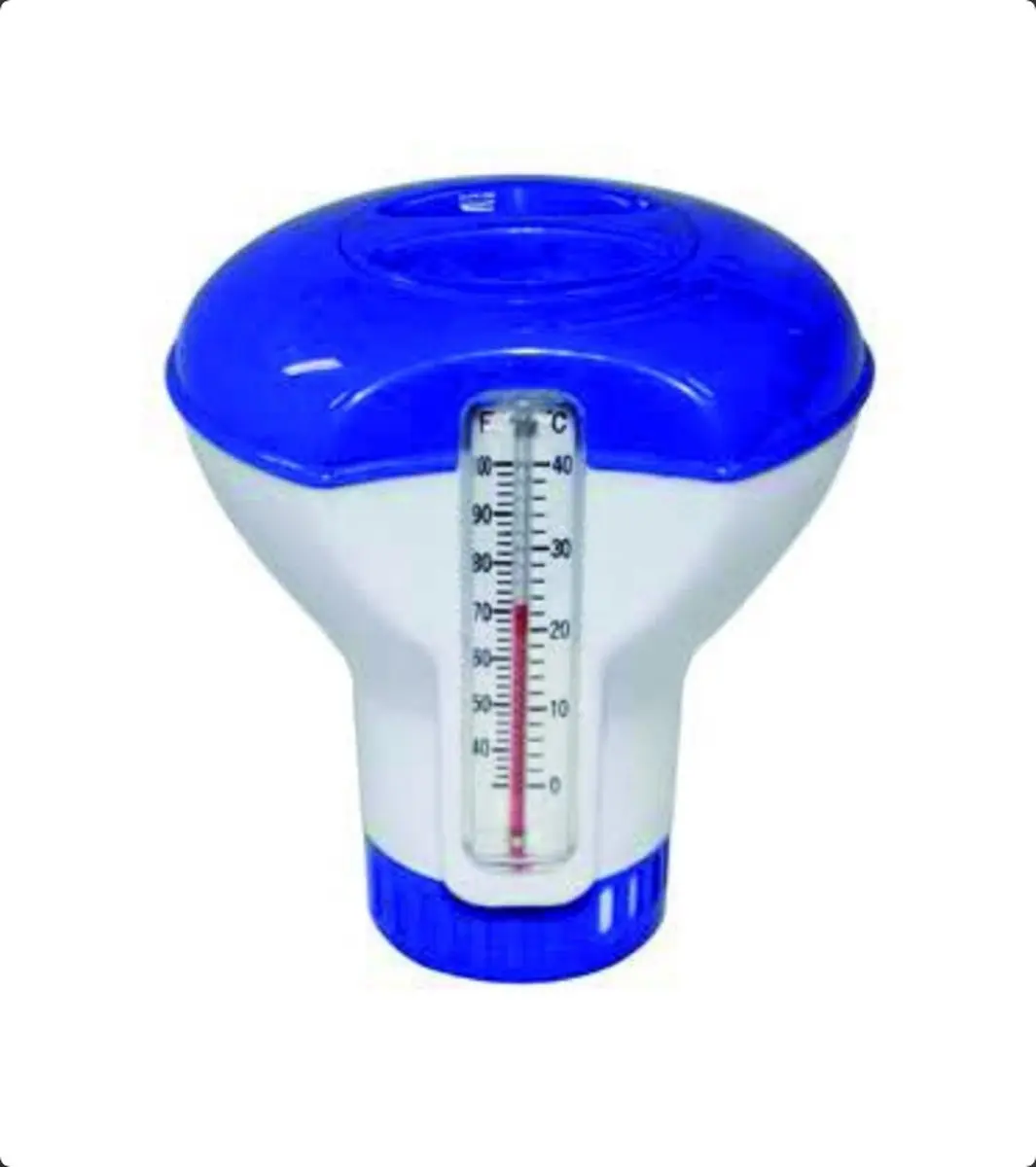 Summer Fun Chloordrijver 502010814-NL - Thermometer - 20ml - Wit/blauw