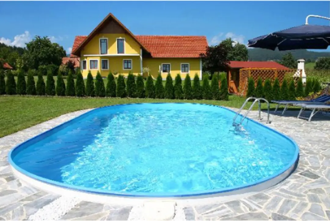 Summer fun zwembad inbouw set ovaal 800x420x120