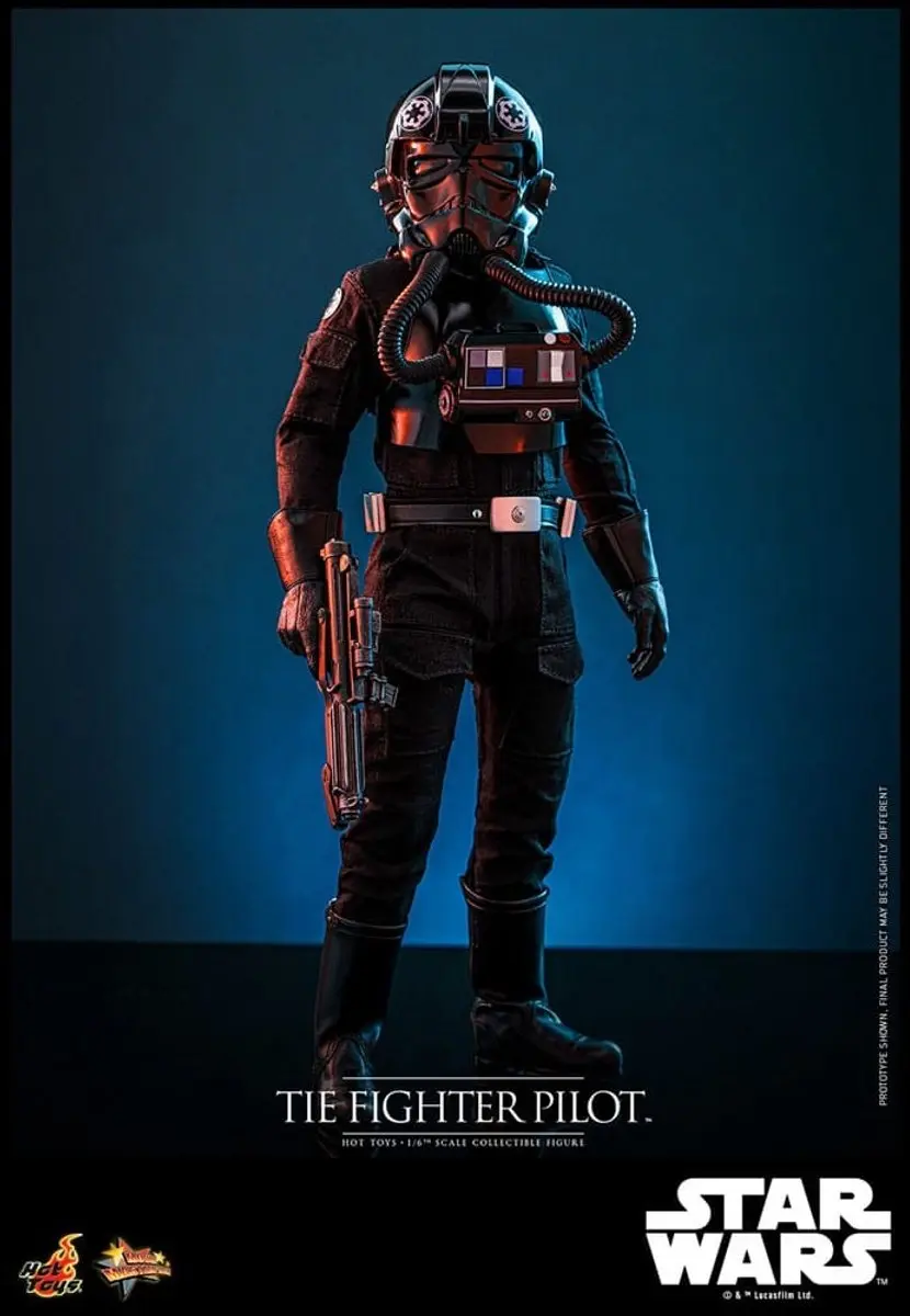Hot Toys Star Wars Movie Masterpiece Action Figure 1/6 Tie Fighter Pilot 30 cm A
