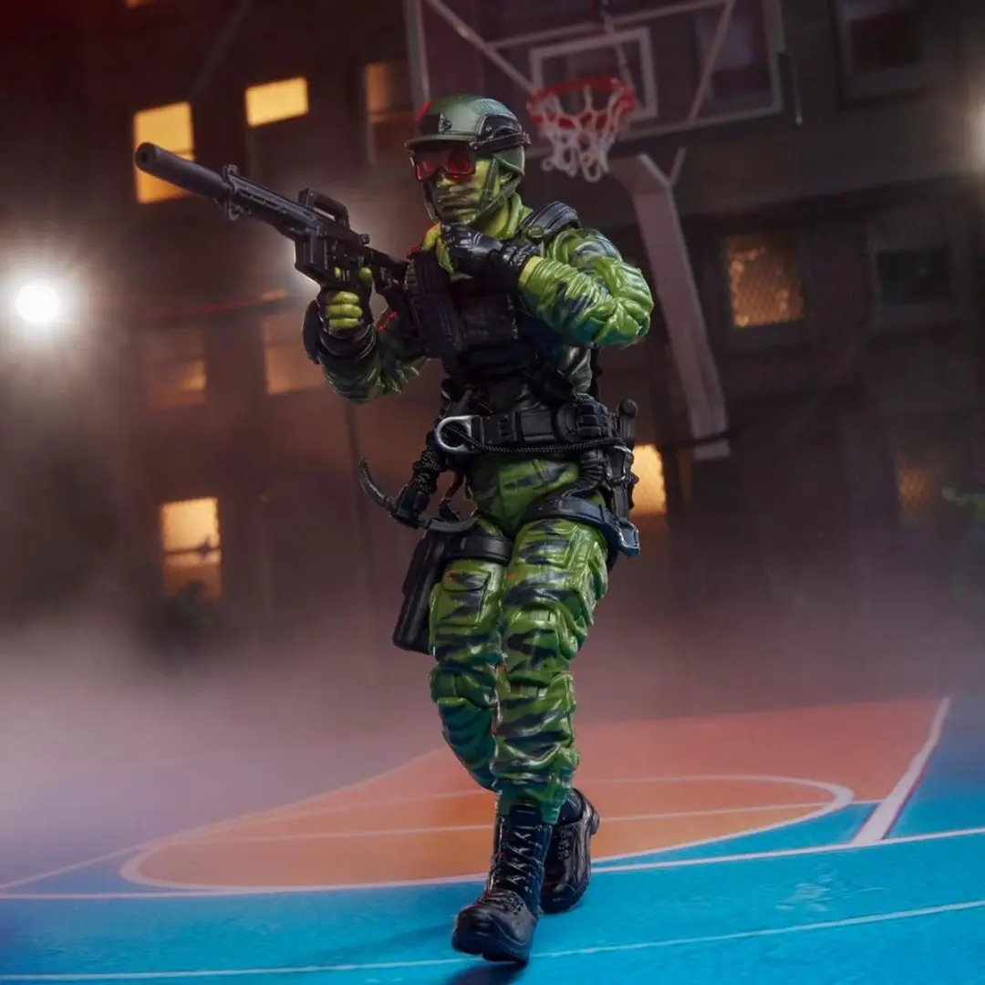 Hasbro G.I. Joe Classified G22745X0 Brent "Hit & Run" Action Figure - 15cm - Zwart/Groen - afbeelding 2 van 6