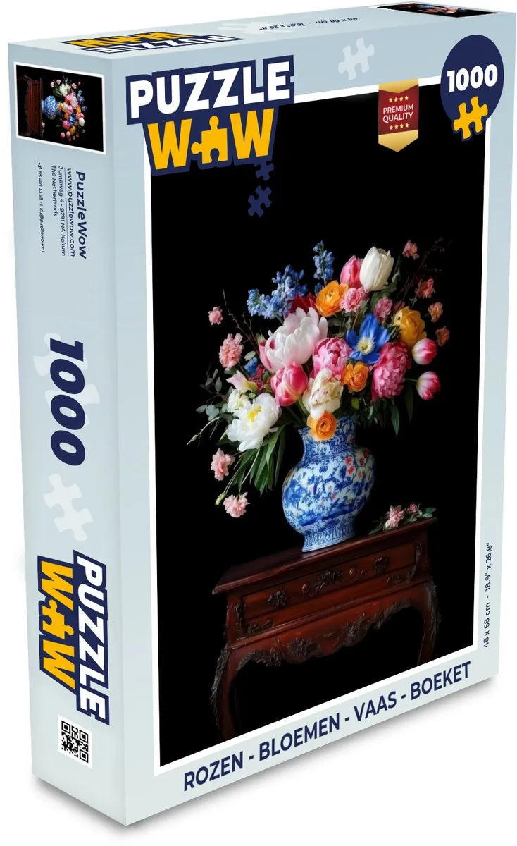 PuzzleWow Rozen Legpuzzel 1000 Stuks