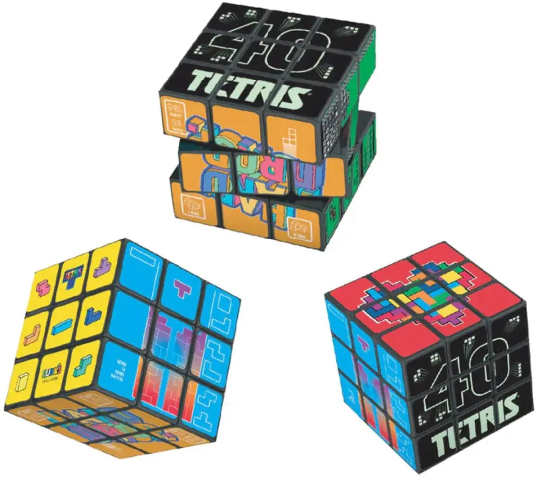 Spin Master Rubik’s Kubus Tetris 3D-Puzzel - Meerkleurig