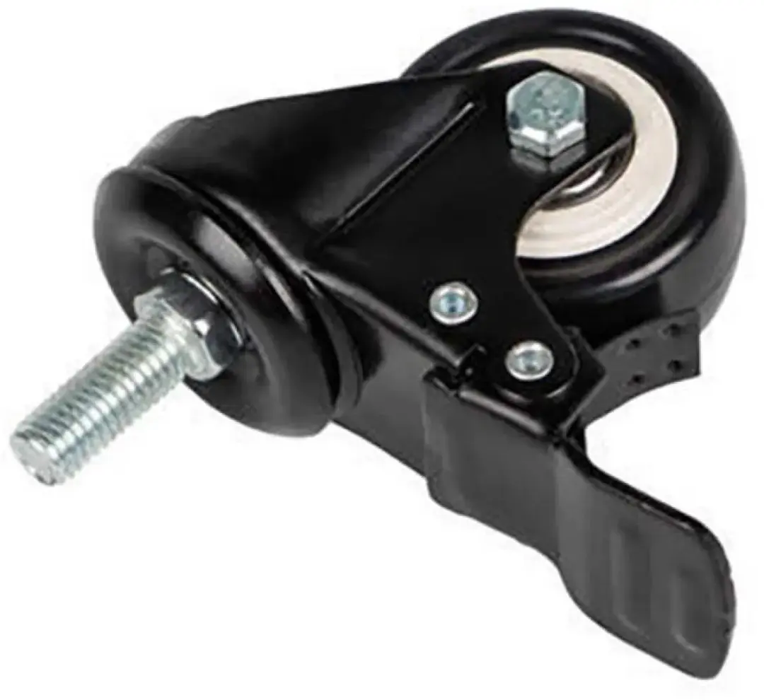 Lanberg AK-1601-B wielen - 4 stuks zwart - afbeelding 4 van 5