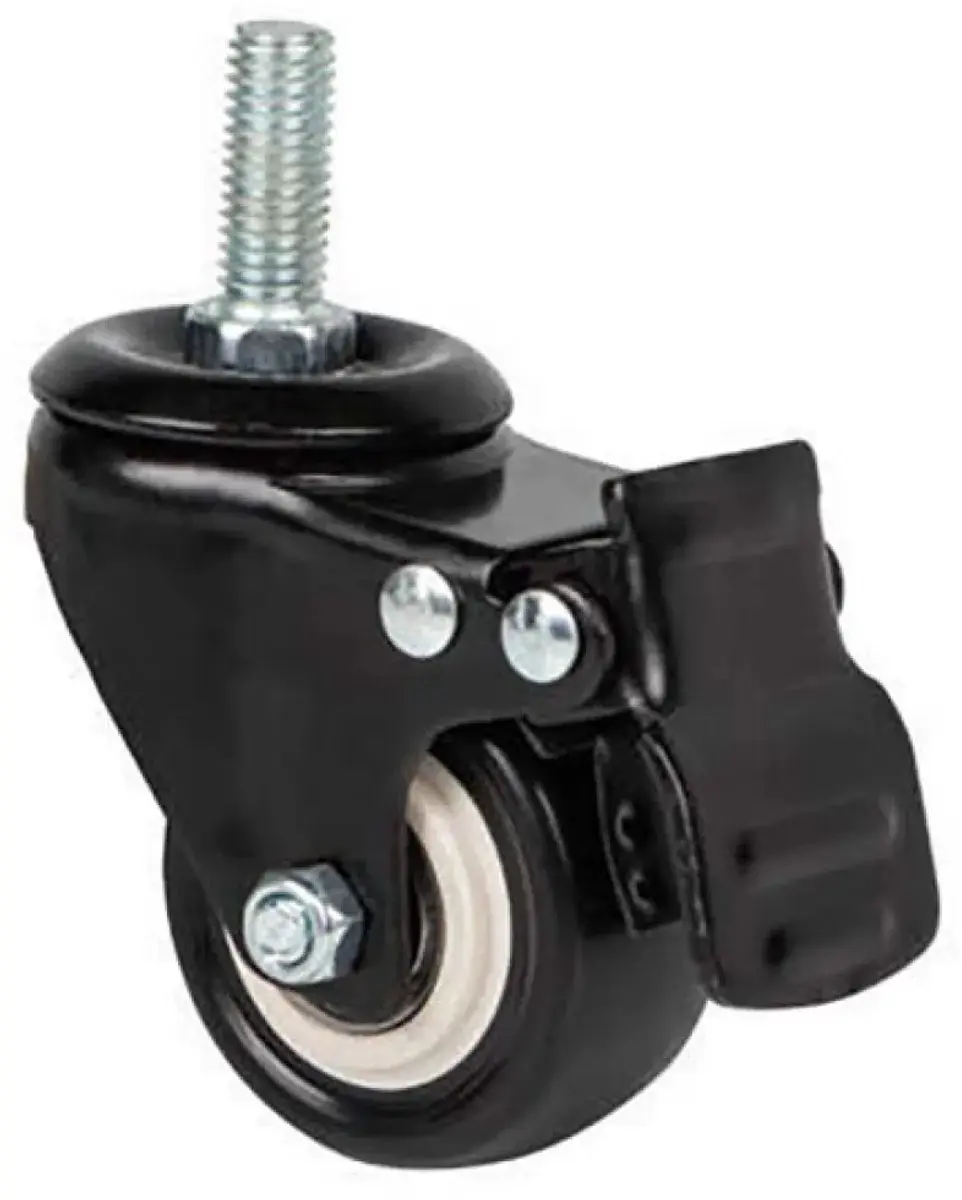 Lanberg AK-1601-B wielen - 4 stuks zwart - afbeelding 2 van 5