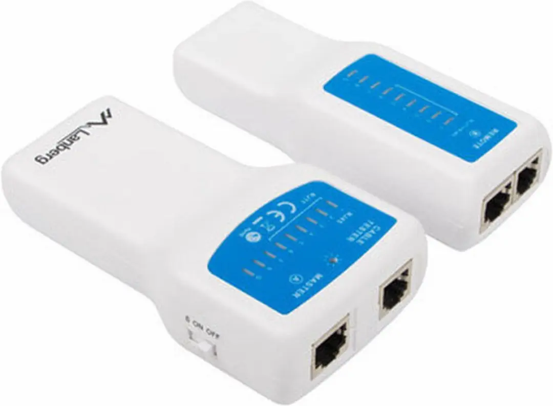 Lanberg Nt-0402 Rj45/rj11 Kabeltester Wit