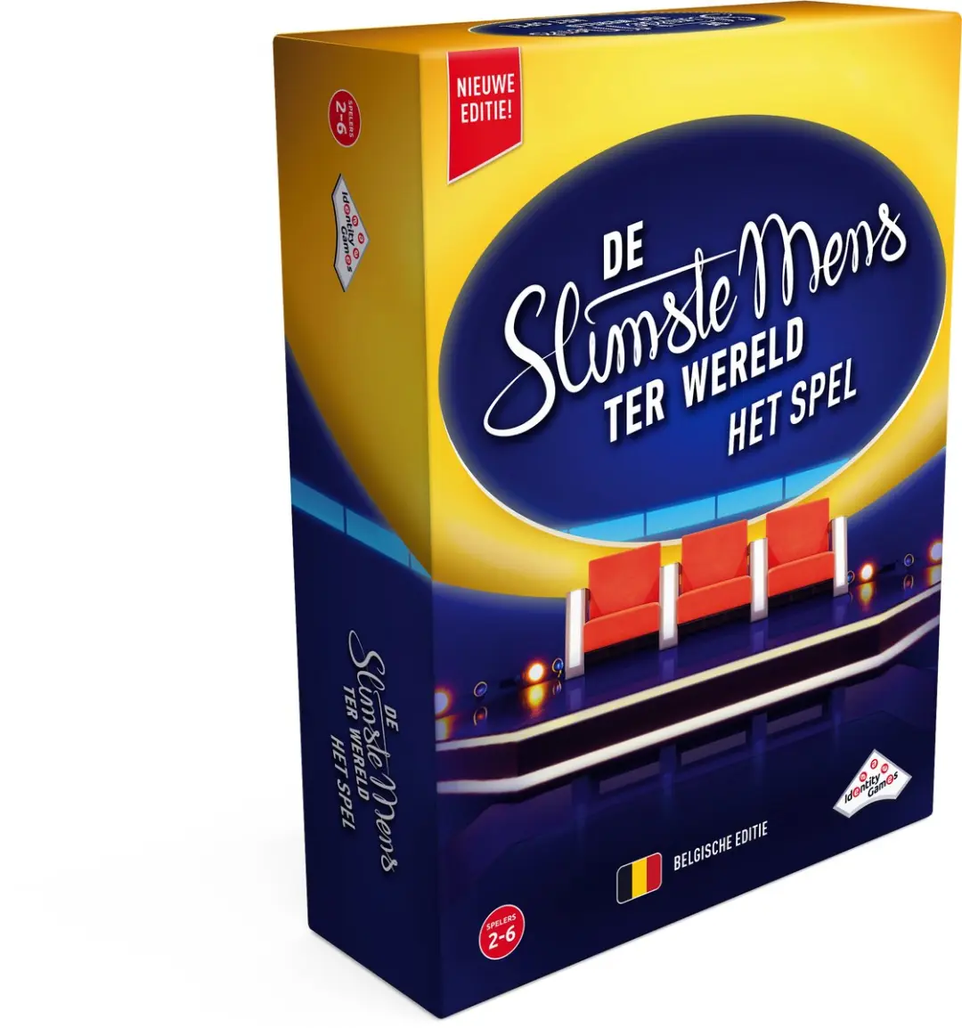 Identity Games De Slimste Mens ter Wereld Partyspel 25056