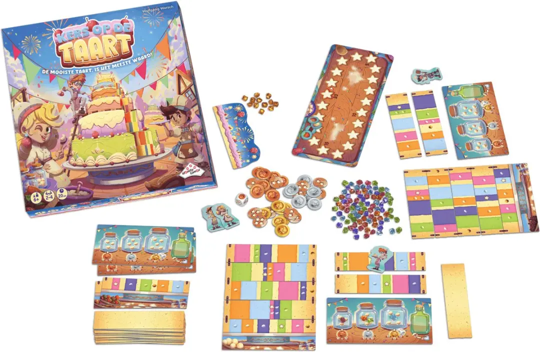Identity Games Kers op de Taart Kinderspel 26148 - 4 Spelers