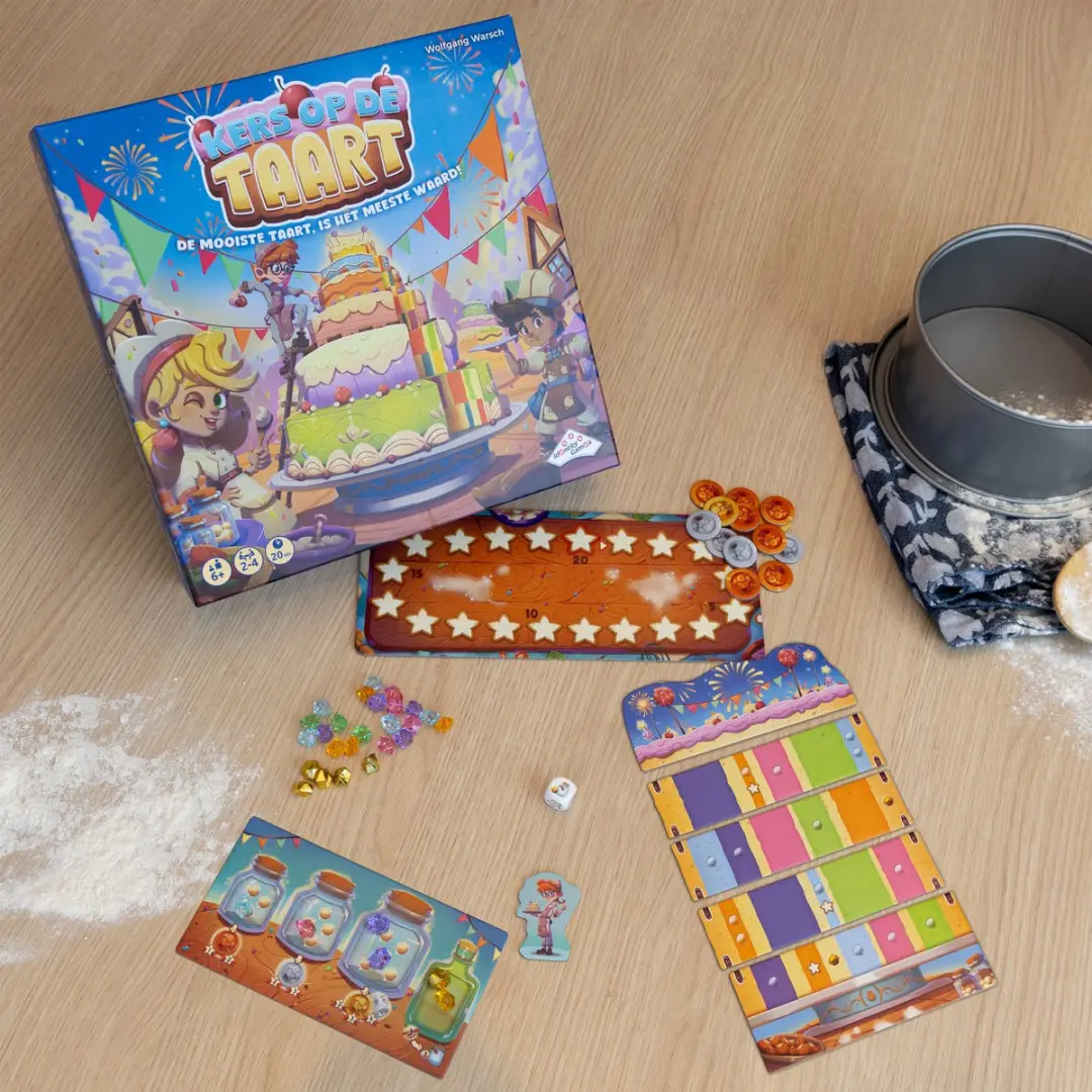 Identity Games Kers op de Taart Kinderspel 26148 - 4 Spelers