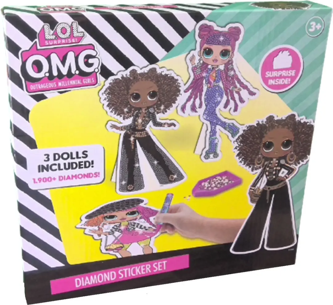 LOL Surprise Diamond Sticker set