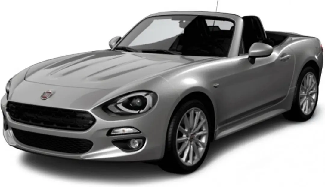 Fiat 124 Spider 1:24 grijs