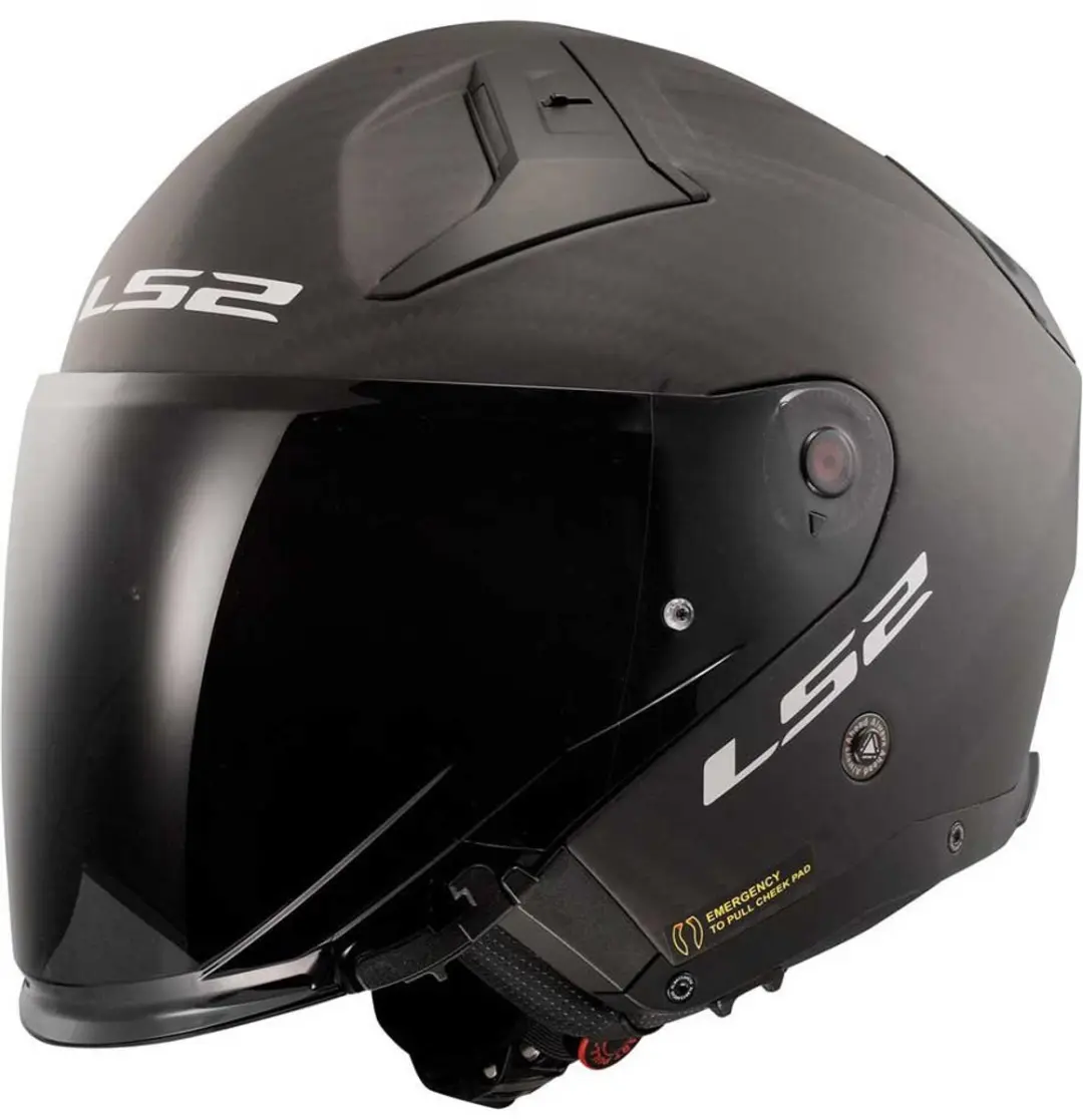 LS2 OF603 Infinity II Matt Carbon Helm - M