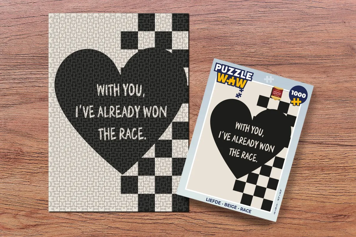 PuzzleWow Liefde Legpuzzel 1000 Stuks - Hart