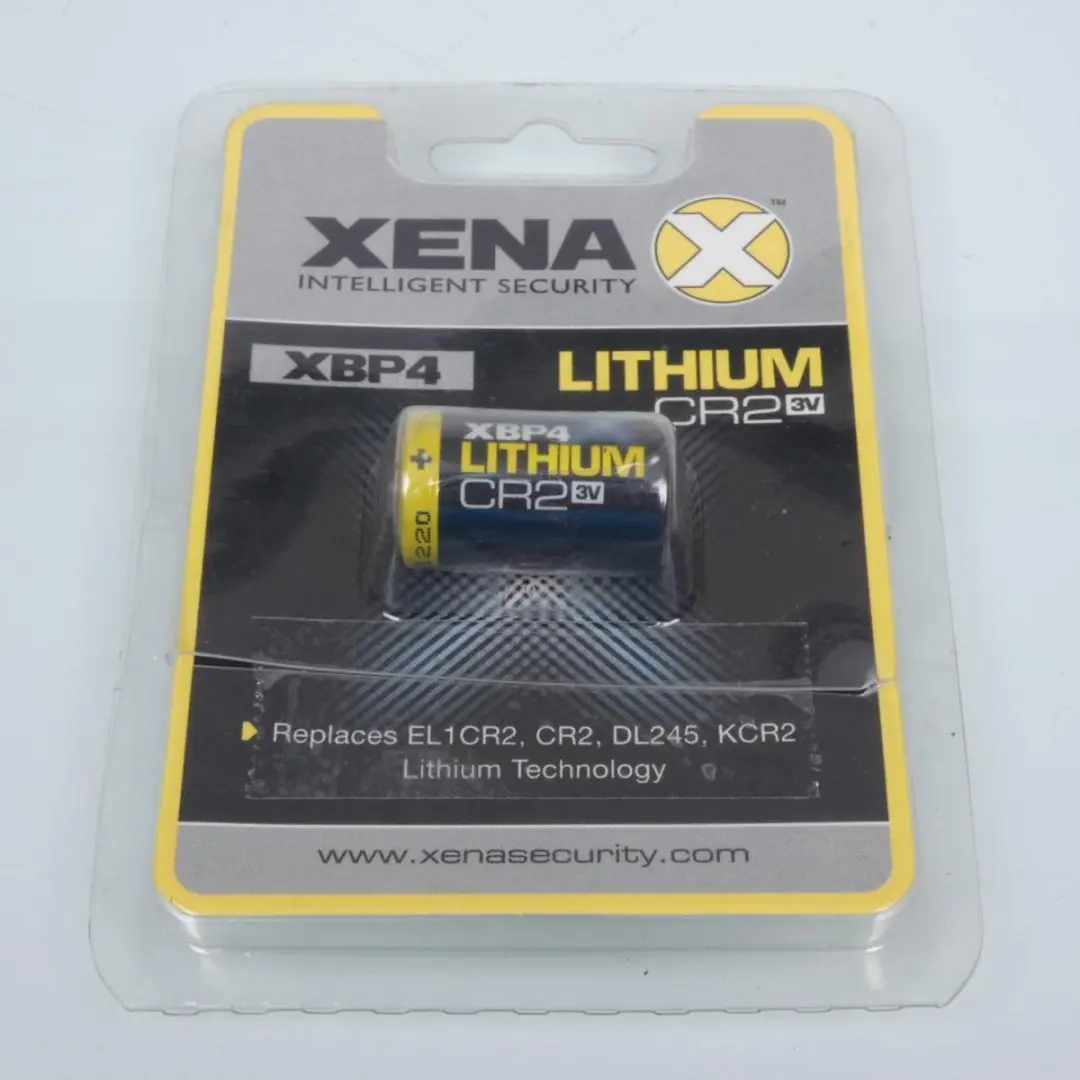 cr2 3v xbp4 lithiumbatterij voor xena motorslot nieuw