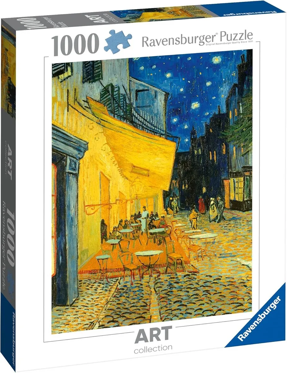 Ravensburger Art Cafe Terrace At Night Puzzle 1000 Stuks
