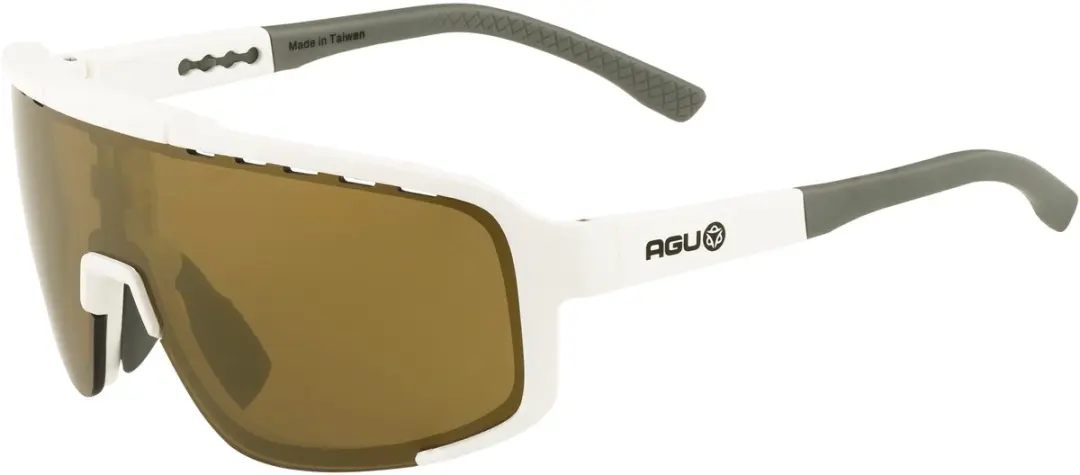 AGU Bold 2.0 Fietsbril - Bronze Lens Wit