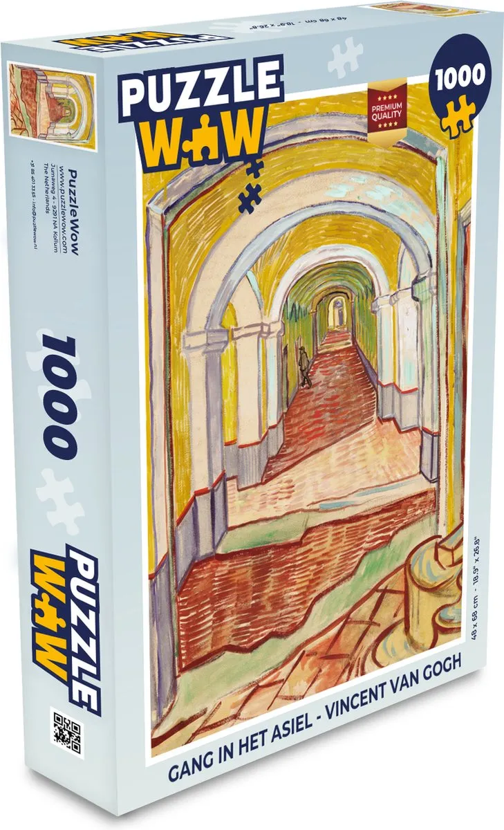 PuzzleWow Vincent van Gogh Legpuzzel 1000 Stuks