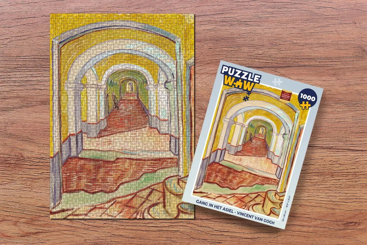 PuzzleWow Vincent van Gogh Legpuzzel 1000 Stuks - Multicolor