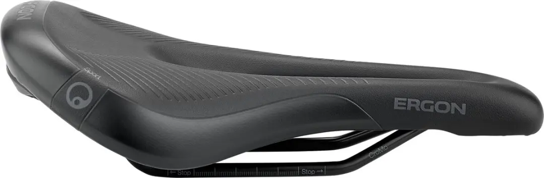 Ergon SM E-Mountain Sport Dameszadel M/L - 12-16cm Zitbreedte - Zwart - afbeelding 5 van 6
