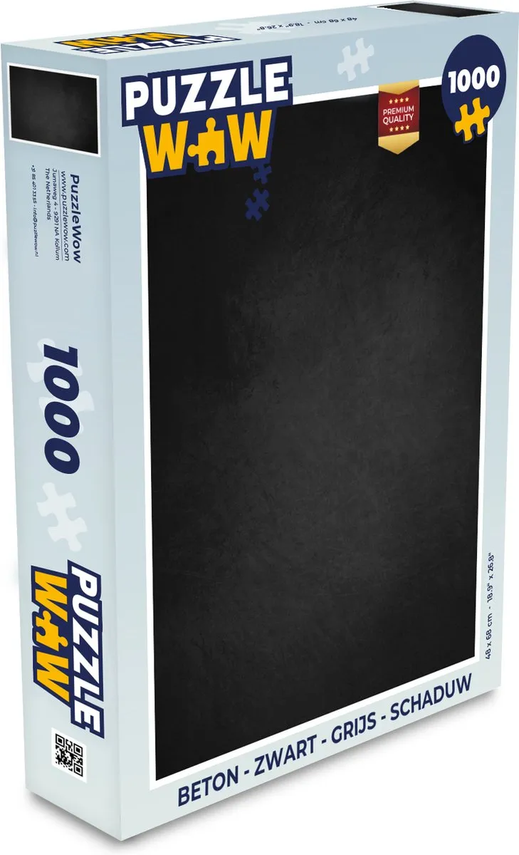 PuzzleWow Industrieel Legpuzzel 1000 Stuks - Multicolor