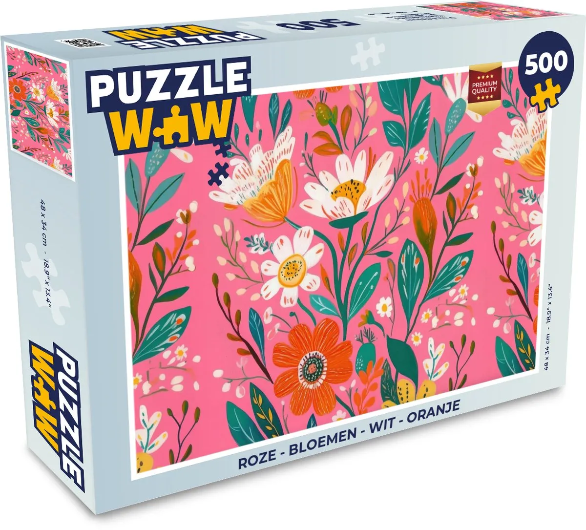 PuzzleWow Legpuzzel 500 Stuks