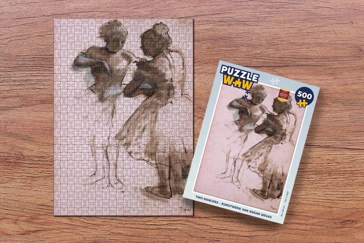 PuzzleWow Two Dancers Legpuzzel 500 Stuks